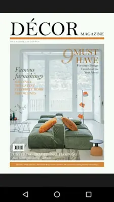 Decor Magazine android App screenshot 4